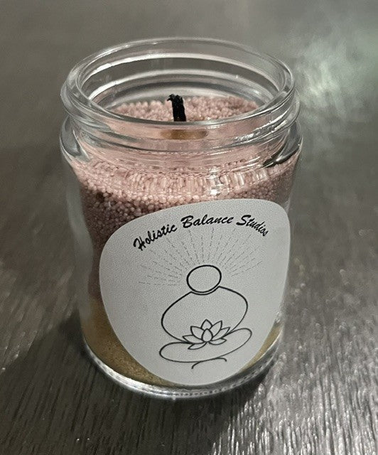 Red Lotus Intensity Sand Wax Candle