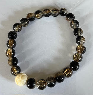 Shadow Meditative Mala Bracelet